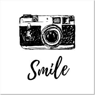 Smile - Photographer/Camera - Retro Posters and Art